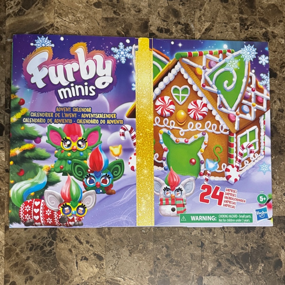 Furby Minis Advent Calendar with Colorful Figures